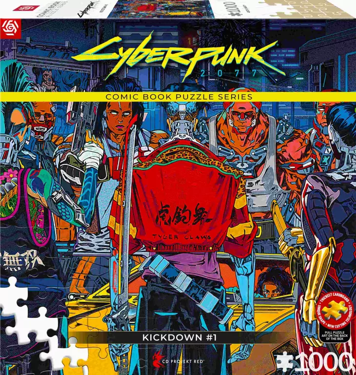 Puzzle 1000 Cyberpunk 2077 Kickdown - tantis.pl