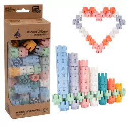 Eko Klocki Małych Geniuszy. 60 elementów. Śrubki