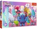 Puzzle 24 maxi W świecie Trolli TREFL - tantis.pl