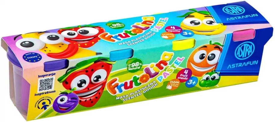 Masa plastyczna Frutolina Pastel 4x100g - tantis.pl