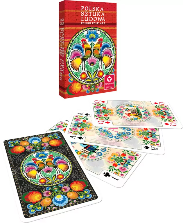 Karty do gry Polska Sztuka Ludowa pojedyńcze - tantis.pl