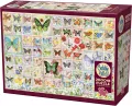 Puzzle 2000 Motyle i kwiaty - tantis.pl