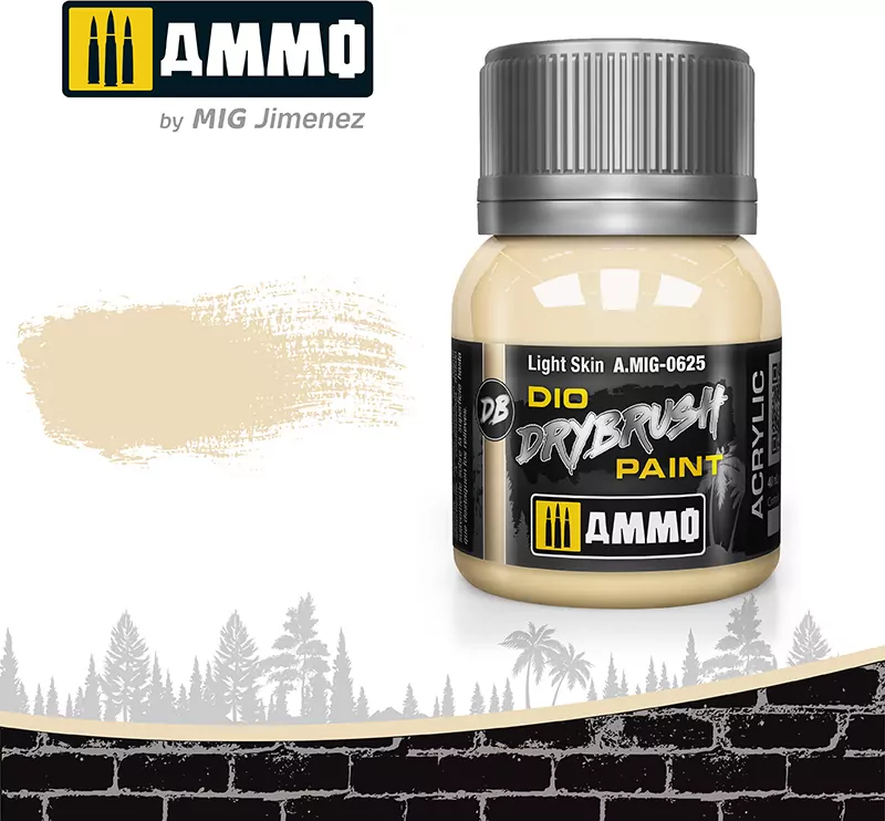 Ammo: DIO Drybrush - Light Skin - tantis.pl