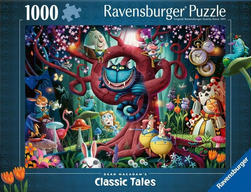 Puzzle 1000. Alicja w krainie czarów - tantis.pl