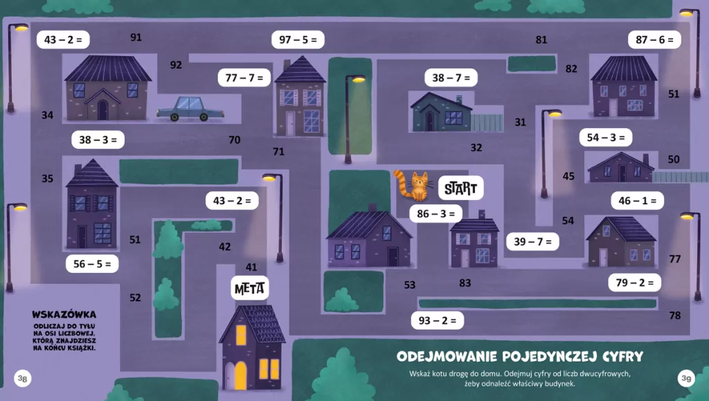 Niesamowite labirynty matematyczne. Dodawanie i odejmowanie - tantis.pl