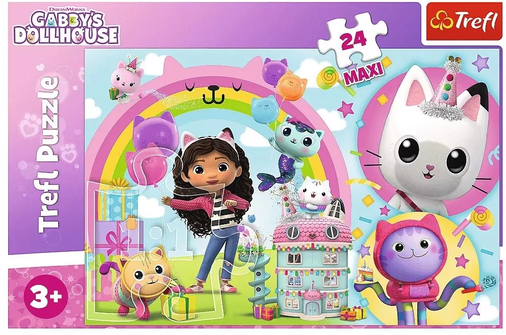 Puzzle 24 maxi. Wesoła Gabi TREFL - tantis.pl