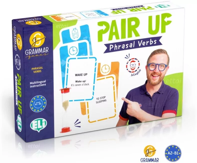 Pair Up. Phrasal Verbs. Gra językowa B1-B2 - tantis.pl