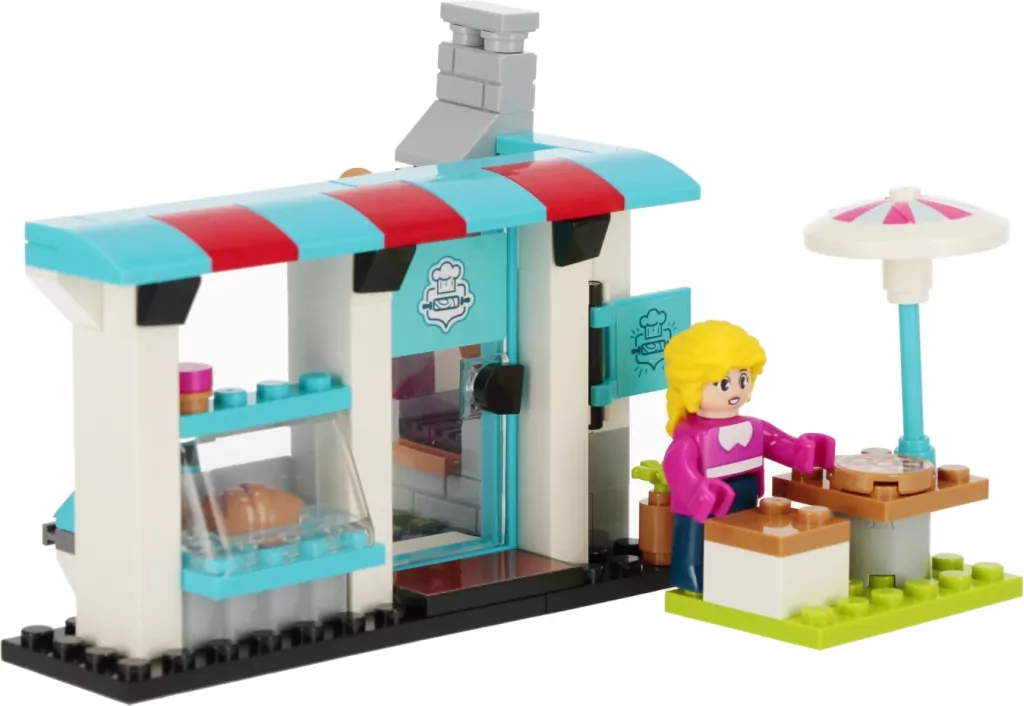 Klocki konstrukcyjne 99 elementów Girl Cukiernia alleBLOX 547905 - tantis.pl