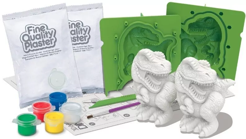 Odlewy gipsowe 3D. Dinozaury - tantis.pl