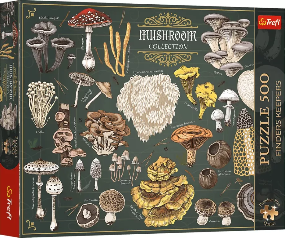 Puzzle 500 Finders Keepers: Grzyby TREFL - tantis.pl