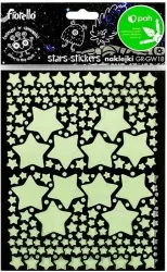 Naklejki fluorescencyjne Gwiazdki