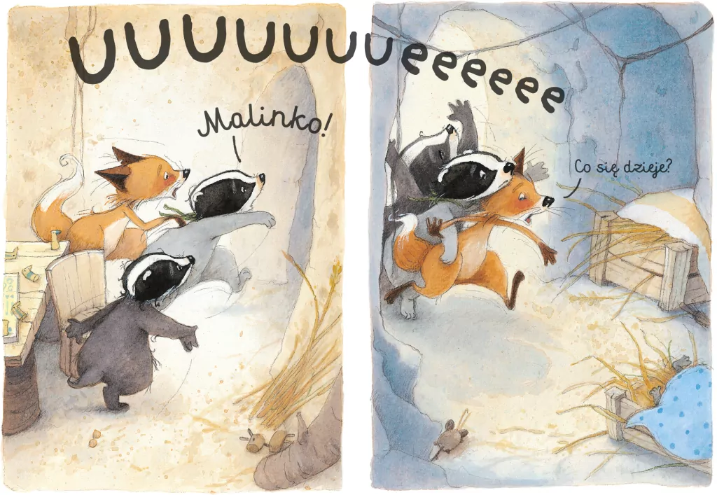 Malinka się boi. Mój pierwszy komiks 5+ - tantis.pl