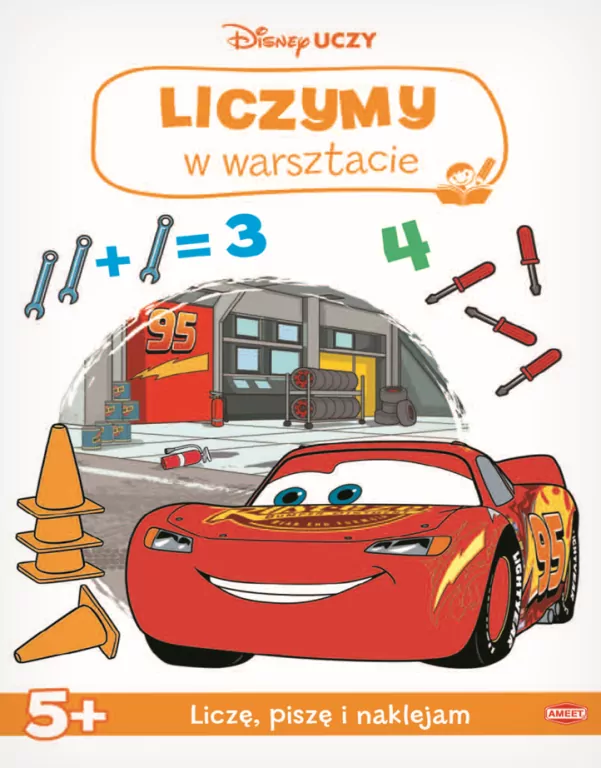 Liczymy w warsztacie. Disney uczy. Auta - tantis.pl
