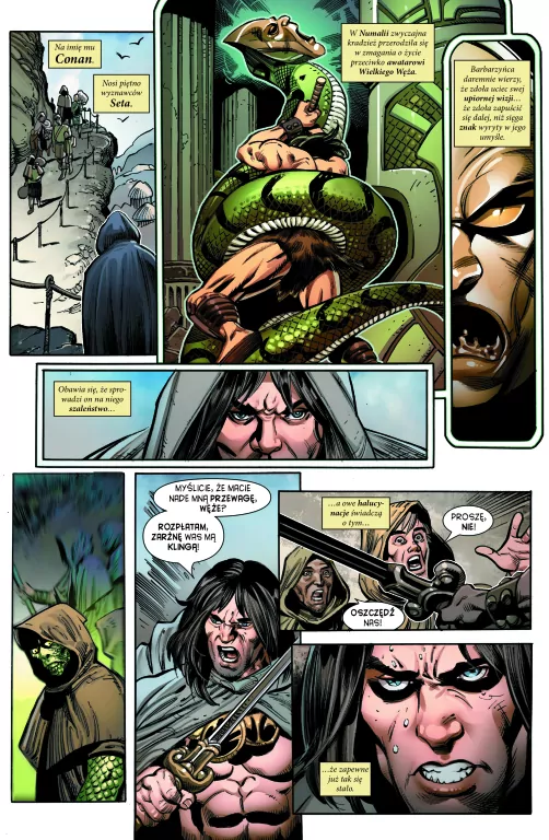 Wojna węży. Conan - tantis.pl