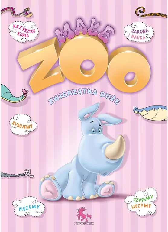 Kolorowanka małe ZOO. Zwierzątka duże - tantis.pl