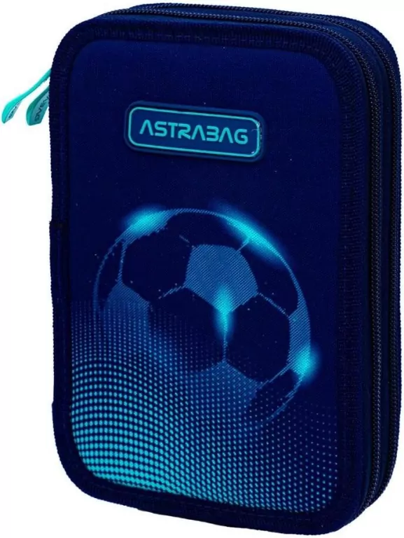 Piórnik podwójny bez wyp Astrabag Football Light - tantis.pl