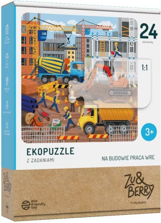 Ekopuzzle 24. Na budowie praca wre - tantis.pl
