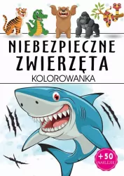 Niebezpieczne zwierzęta kolorowanka