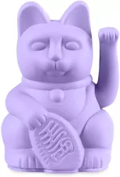 Kot szczęścia mały liliowy