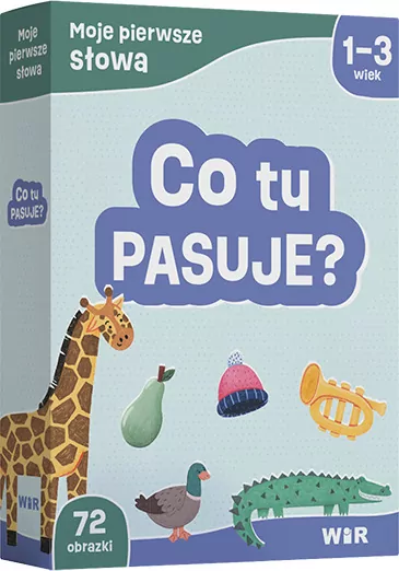 Co tu pasuje? Moje pierwsze słowa - tantis.pl