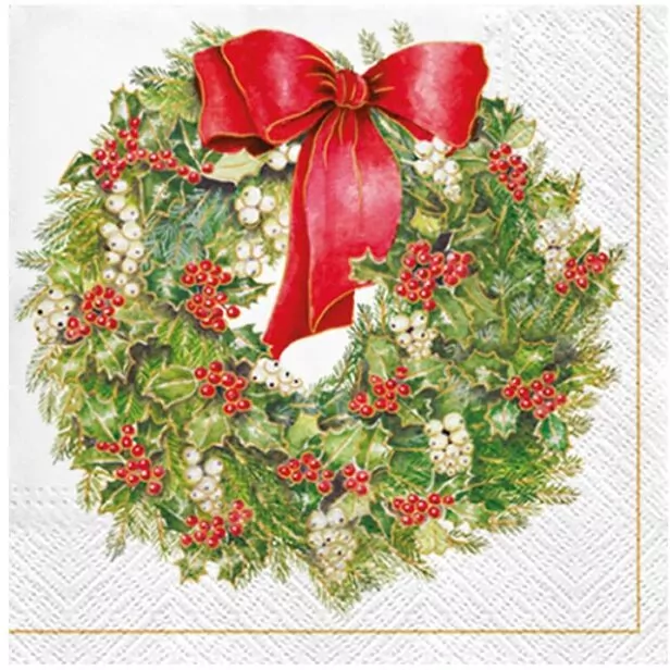 Serwetki świąteczne 33x33 SDL110000 - tantis.pl