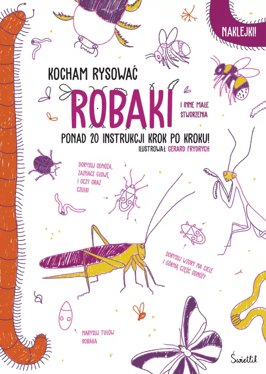 Robaki. Kocham rysować - tantis.pl