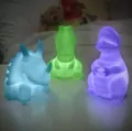 Lampki dinozaury zmieniające kolor 3szt - tantis.pl