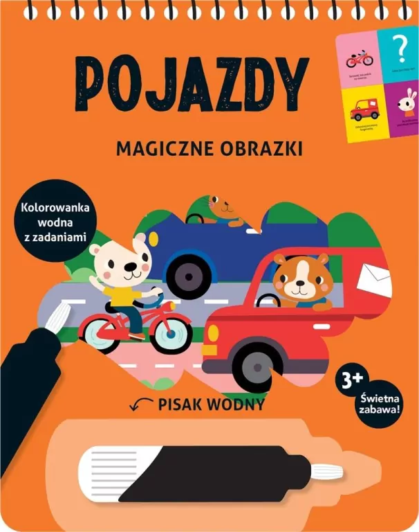 Magiczne obrazki. Pojazdy - tantis.pl