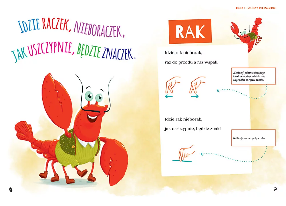 Zabawy paluszkowe - tantis.pl