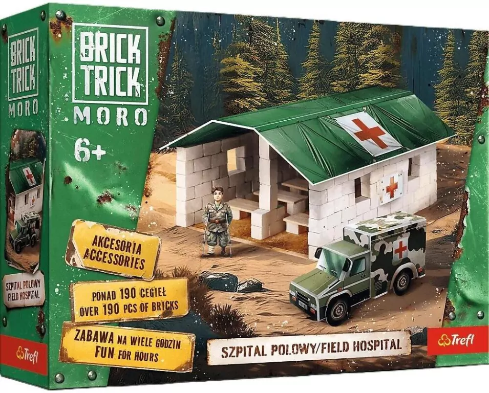 Brick Trick Moro - Szpital polowy M TREFL - tantis.pl