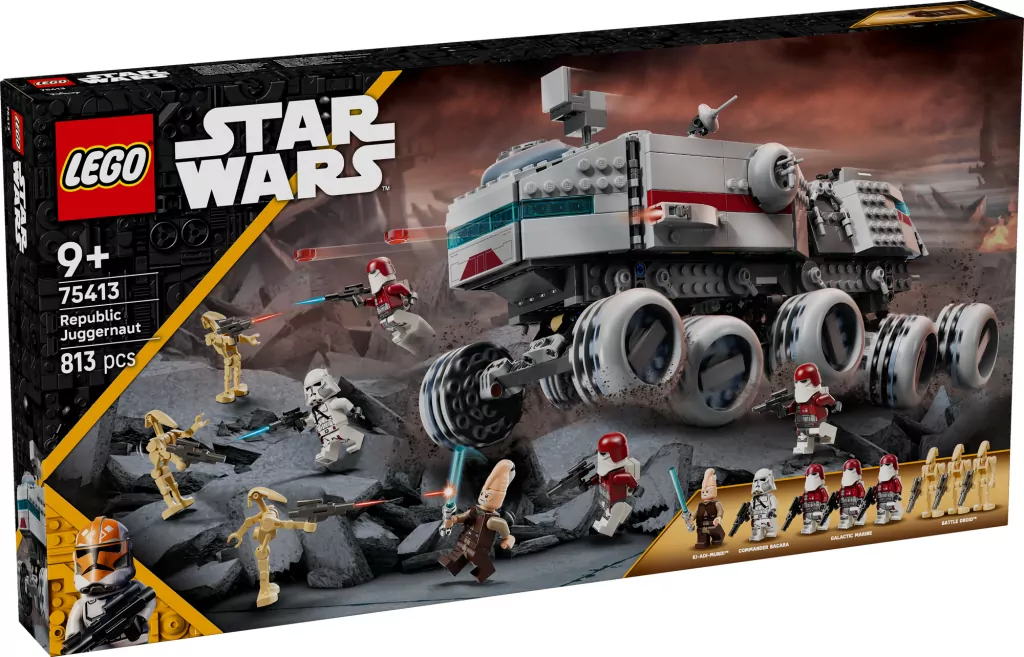 LEGO® Star Wars. Czołg Republiki Juggernaut. 75413 - tantis.pl