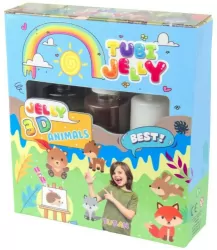 Tubi Jelly. Zwierzątka. 3 kolory