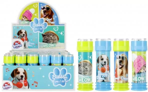Bańki mydlane 55ml Cute Mix - tantis.pl