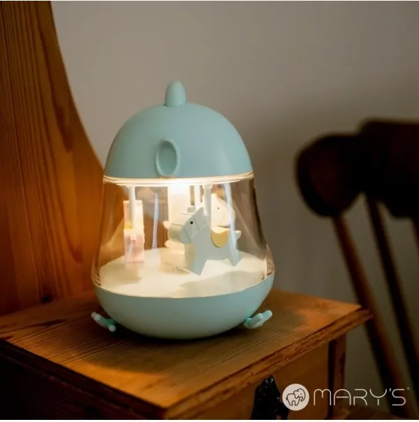 Pozytywka lampka nocna LED RGB niebieska - tantis.pl