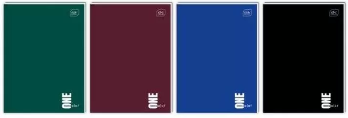 Brulion A4/96K linia One Color (5szt) - tantis.pl