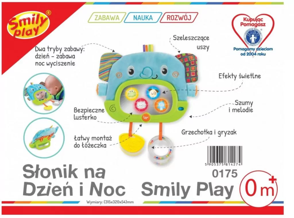 Zabawka interaktywna Słonik Winfun - tantis.pl