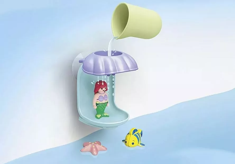 Prysznic z muszli. Zestaw z figurkami. Junior Disney 71460 - tantis.pl