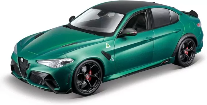 Alfa Romeo Giulia GTA Metal Green 1:18 BBURAGO - tantis.pl