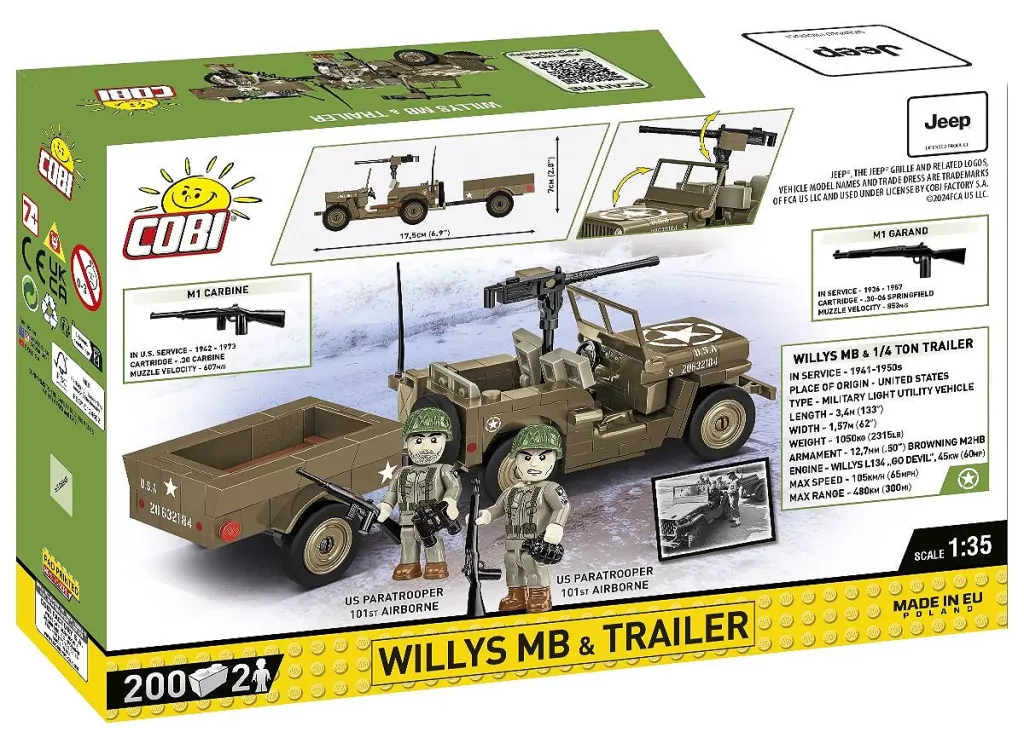 Willys MB&trailer. Historical Collection - tantis.pl