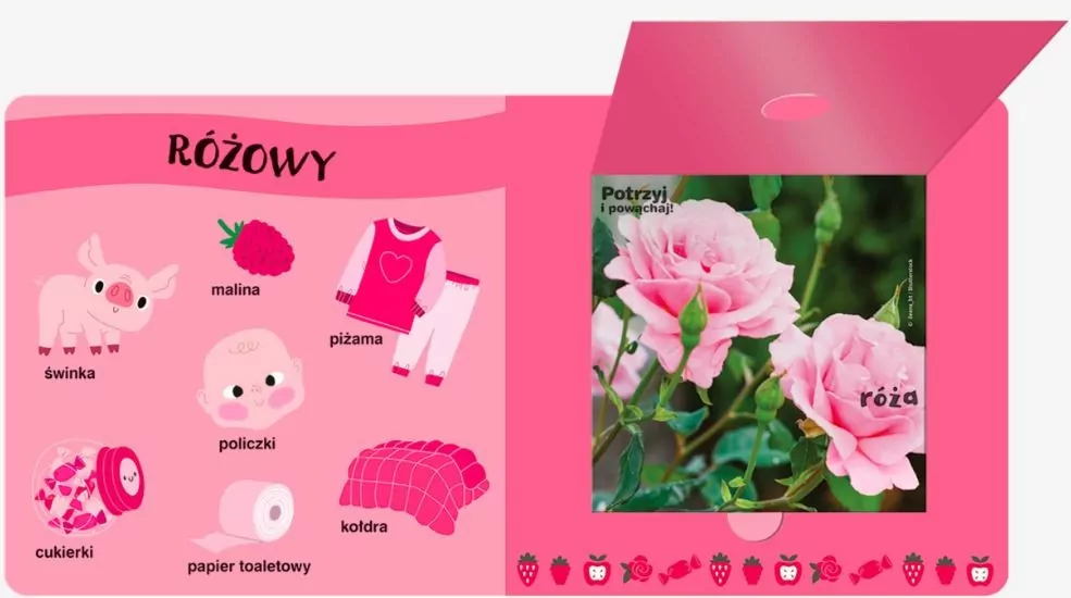 Ogród. Moja pachnąca książeczka z kolorami. Akademia Mądrego Dziecka - tantis.pl