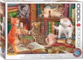Puzzle 1000 Library Kittens 6000-5913 - tantis.pl