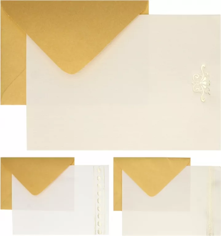 Logos. Papeteria A5, 3 koperty/3 karty - tantis.pl