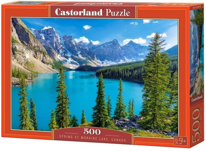 Puzzle 500. Spring at Moraine Lake, Canada - tantis.pl