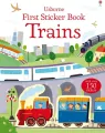 First Sticker Book Trains wer. angielska - tantis.pl