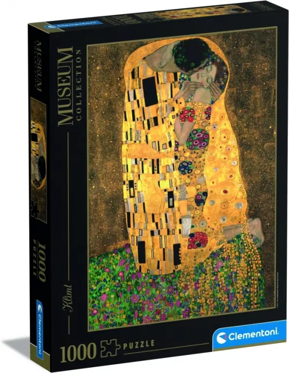 Puzzle 1000. Klimt. The Kiss. Museum Collection - tantis.pl