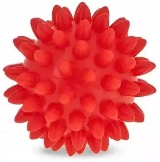 Piłka rehabilitacyjna czerwona 6,6cm - tantis.pl