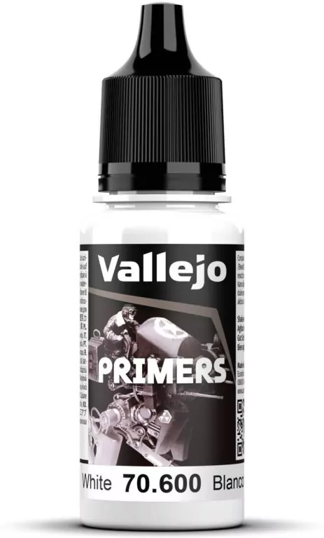 Vallejo: 70.600 - Primers - White (17 ml) - tantis.pl