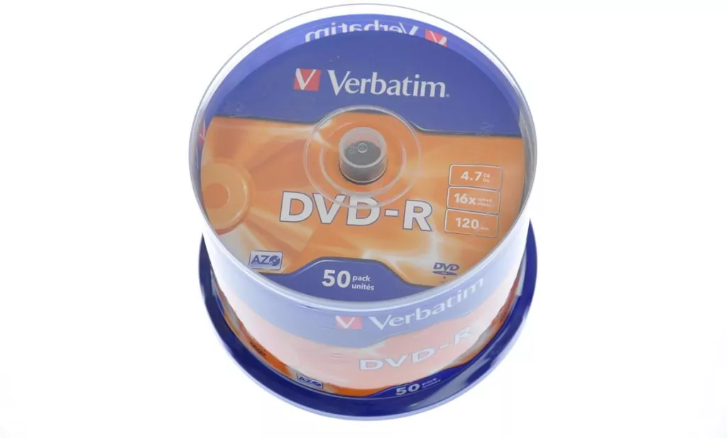 PLYTA DVD-R 4,7GB VERBATIM X16 CAKE PUD OP50SZT - tantis.pl