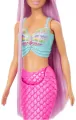 Mattel. Barbie Syrenka. Lalka Długie włosy HRR00 - tantis.pl