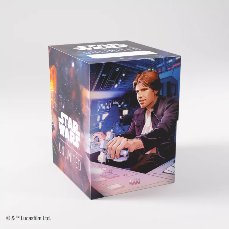 Gamegenic: Star Wars Unlimited Card Game - Soft Crate - Han Solo / Millenium Falcon - tantis.pl